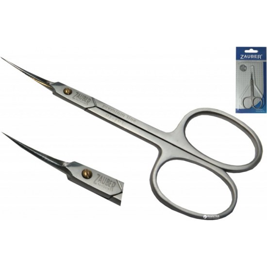 Zauber Premium cuticle scissors titanium 18 mm