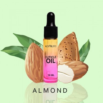 Cuticle oil "Almond" 10 ml. Komilfo