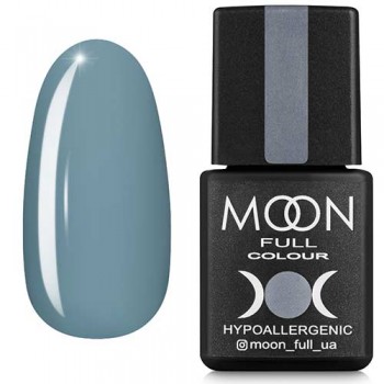 MOON FULL color Gel polish 150 light gray with blue tint, 8 ml