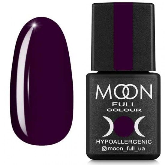 MOON FULL color Gel polish 168 dark plum, 8 ml