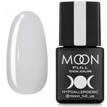 MOON FULL color Gel polish 202 gray-white translucent, 8 ml
