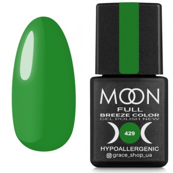 MOON FULL Breeze color Gel polish 429, 8 ml