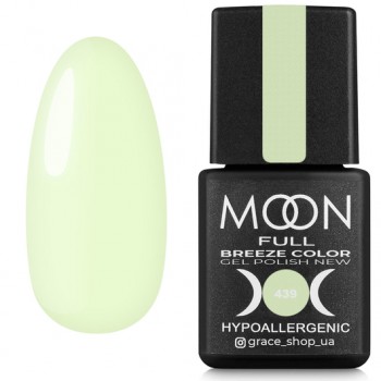 MOON FULL Breeze color Gel polish 439, 8 ml