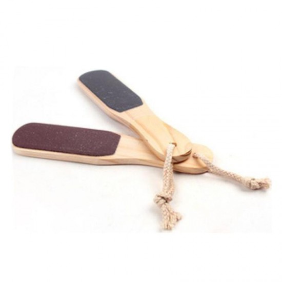 Foot File with wooden handle