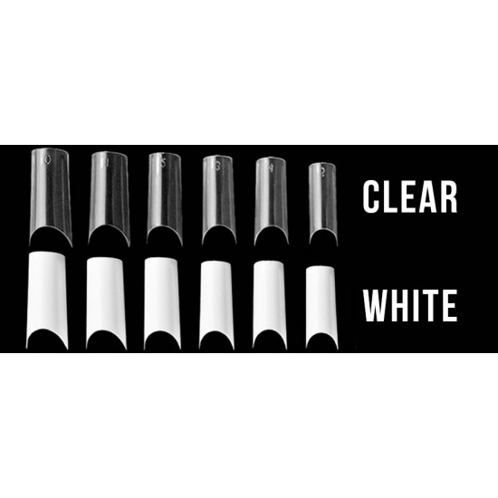 Caurspīdīgie tipši 100 gab.