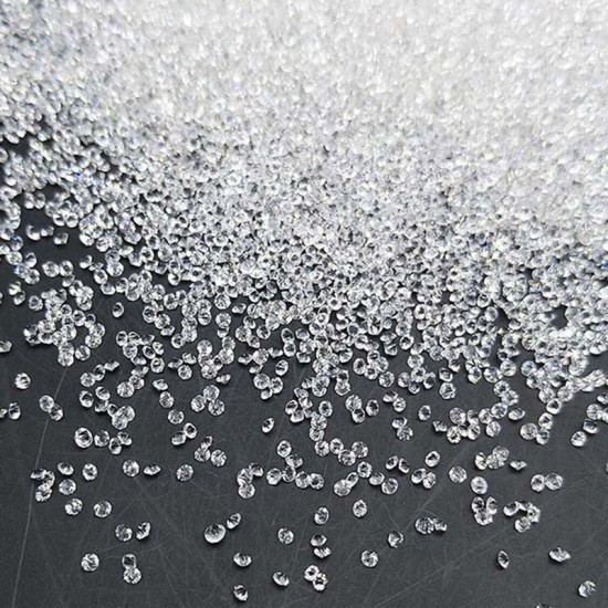 1 мм Kristaliņi nagu dizainam Crystal Clear Glass 100 pc.