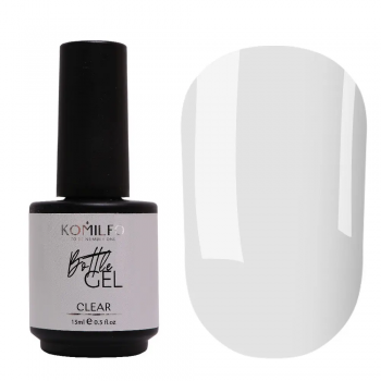 Komilfo Bottle Gel Clear with brush 15 ml