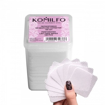 Lint-free napkins, Komilfo 180 pcs.