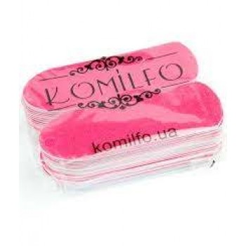 Komilfo replaceable disposable abrasives 1 pc. for pedicure 180 gr roza