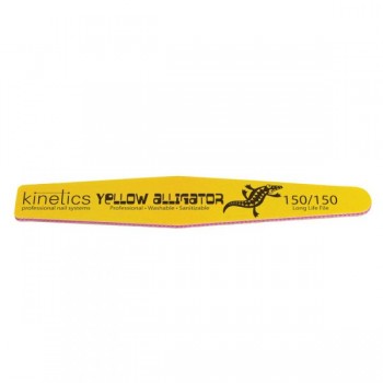 150/150 nail file Kinetics "Yellow Alligator"