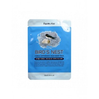 FarmStay Visible Difference Bird’s Nest Aqua Mask Pack 23 ml